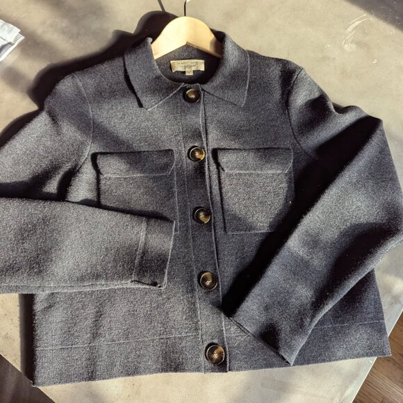 Sézane Betty Cardigan  | Charcoal Grey | S - Picture 6 of 15